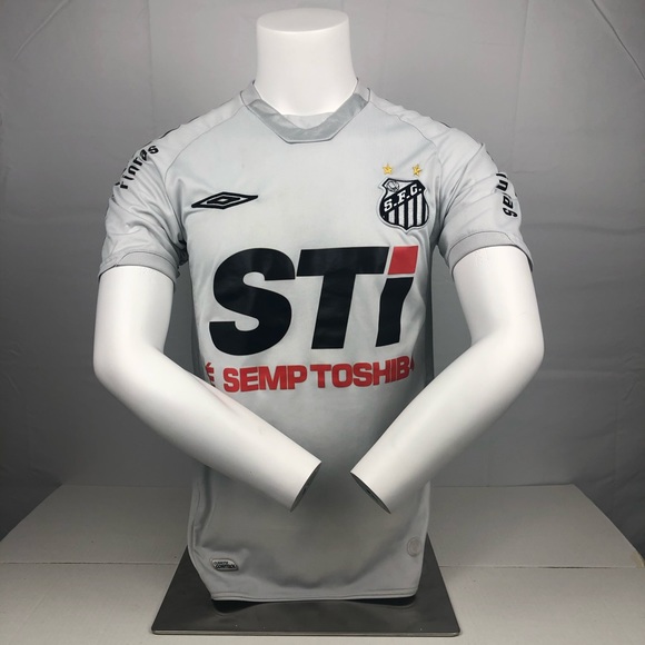 Umbro Other - Umbro White & Black Santos Futbol Soccer Jersey T